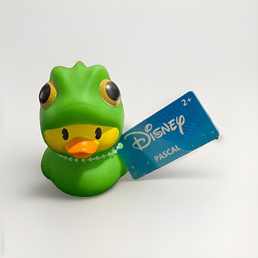 Duckalooz Disney Pascal Rubber Duck 2.5"
